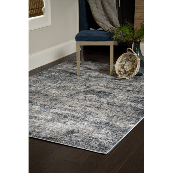 17 Stories Gray Rug Wayfair